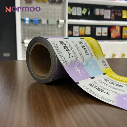 Custom 80 Micron PE Shrink Wrap Packaging Film for Natto - Matte Finish