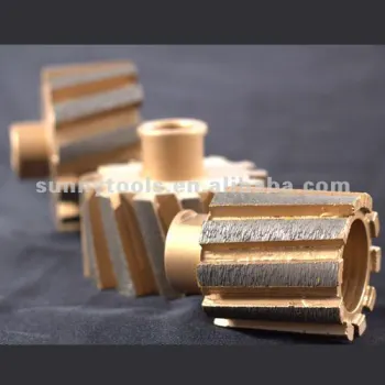 Zero Tolerance Metal Bond Diamond Grinding Drum Wheels