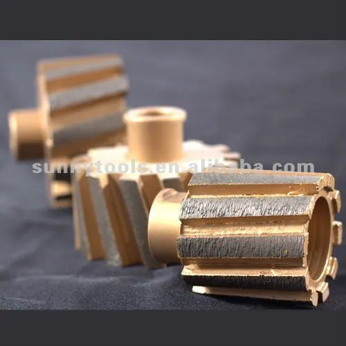 Zero Tolerance Metal Bond Diamond Grinding Drum Wheels