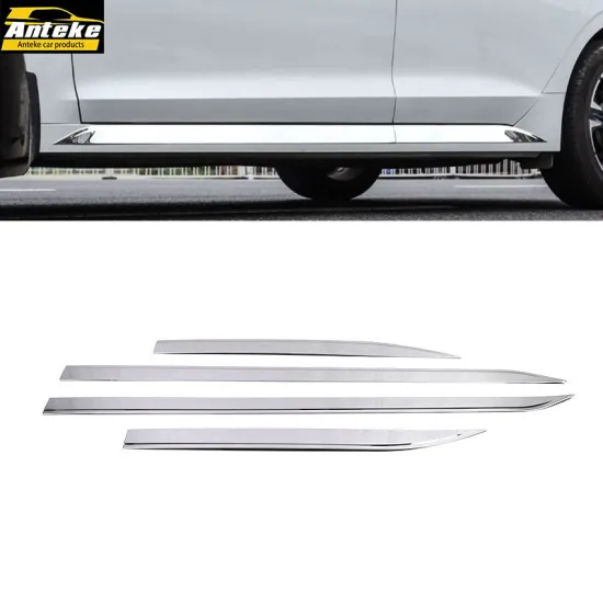 OEM Automotive Stainless Steel Chrome Exterior Accessories for 2020 Kia K5 Skirt Trim Bright Strips