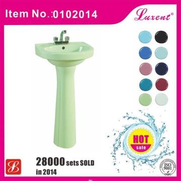 Newest hot sell best sell pedestal basin