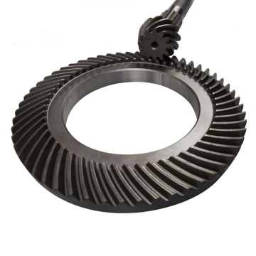 Mechanical Transmission Steel Spiral Bevel Gear