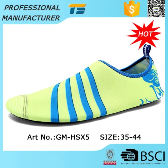 3Mm Neoprene Yellow Ladies Cheap Water Shoes