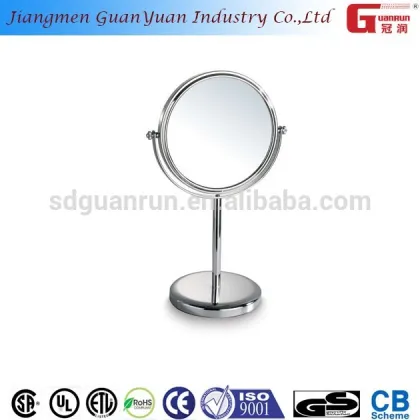 metal rolating revolve makeup girls makeup mirror hollywood lighted mirror