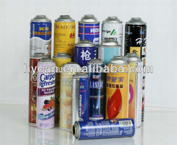 Empty plain aerosol can High pressure aerosol can