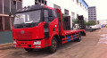 FAW 4 X 2 xe tải giường trailer