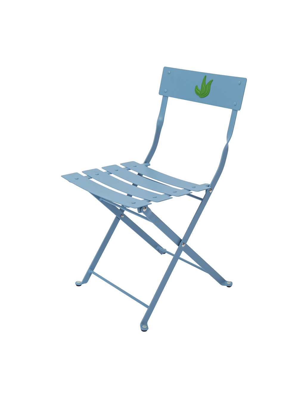 Metal Kids Unfoldable Chair with Pattern