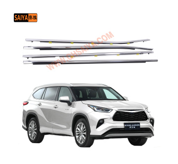 Window Glass Sealing Strip for Toyota HIGHLANDER AXUH7* 2021- (75740-0E140, 75730-0E140)