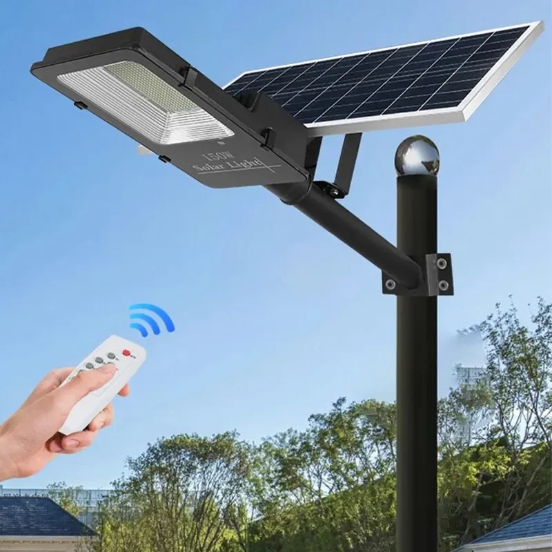 60W 100W 200W 300W Solar Wall Street Lamp with CE RoHS LED Lighting for Home & Garden