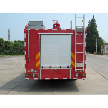 Camion de pompier de poudre sèche de mousse d&#39;ISUZU