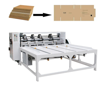 IPACK Paperboard Cardboard Corrugated Carton Slotting and Combining Scoring Machine