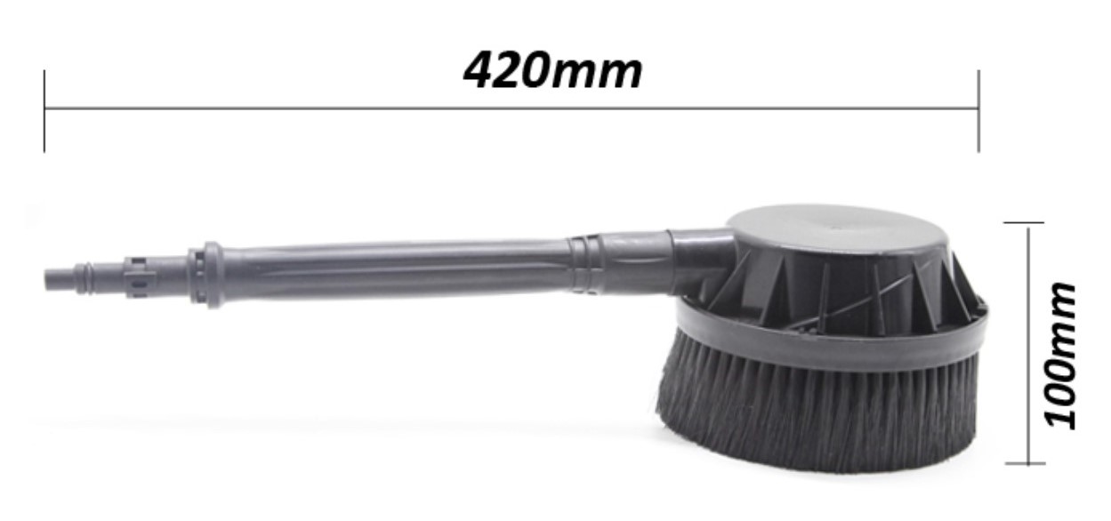 Rotary Round Brush Eau Nettoyage du nettoyage de la brosse rigide pour K2 K3 K3 K4 K5 K6 K7 Lavage de voiture à haute pression