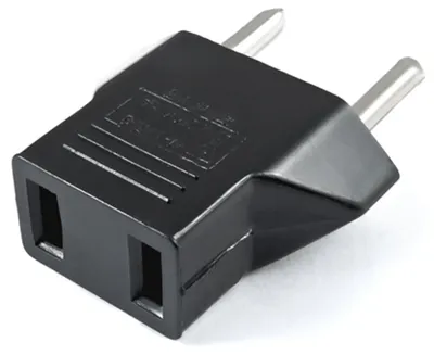 Model 9619 us usa to eu euro europe adapter plug converter