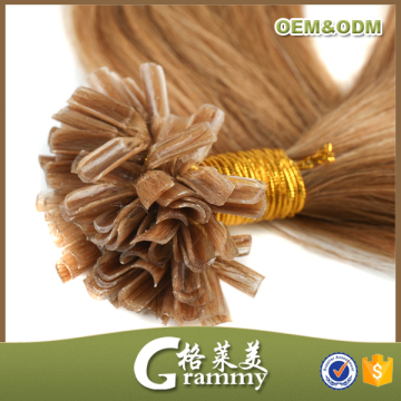 2016 alli express 100% human hair cheap cambodian hair remy u tip keratin nail tip hair extensions