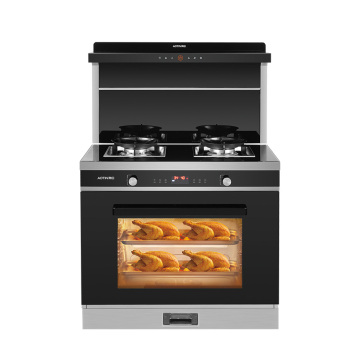 Quality Assurance Super Sound-Off No Oily Smoke Integrated Kitchen Stove