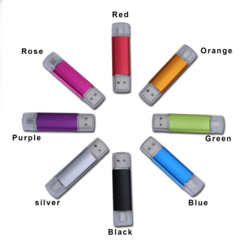 2015 2GB OTG mini USB flash drive for both PC & mobile phone usb 2.0 driver
