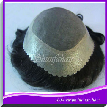 2014 the hottest mens hair piece,natural hairline hair piece,brazilian hair piece