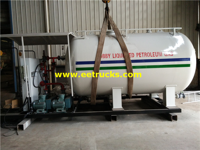 Mobile Skid Cooking Gas Stations