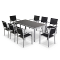 Алюминиевый комплект уличной мебели на 8 человек