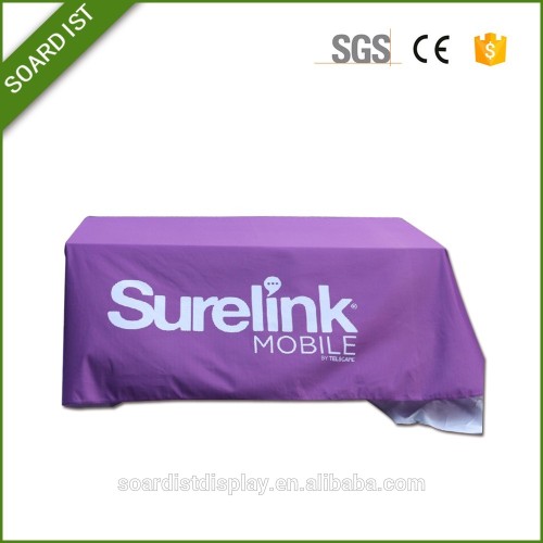 Customized logo and size multipurpose stretch table cloth