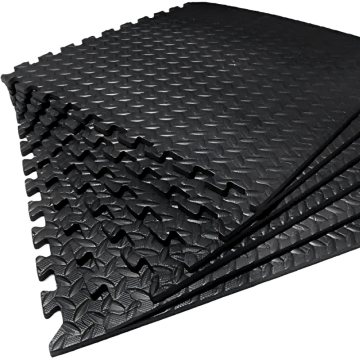 Zyfitness Eva Foam Floor Tiles - Mat de gym de protection pour la fitness à la maison