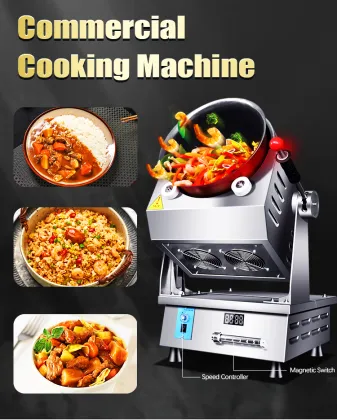 Commercial Automatic Cooking Machine for Restaurant and Home