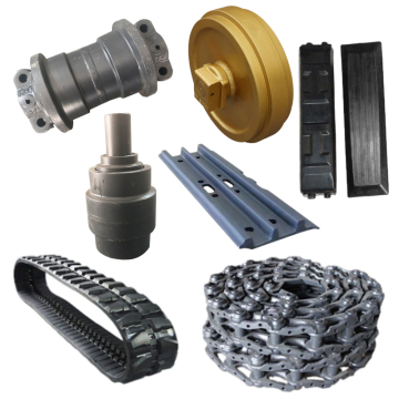 Undercarriage Parts: Idler, Track, Bottom Roller, Sprocket, Top Roller for Mini Excavator