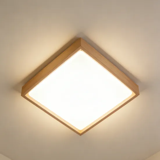 Ceiling lamp with smooth illumination