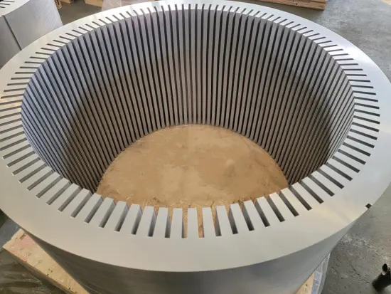 Stator lamination for large drive motor