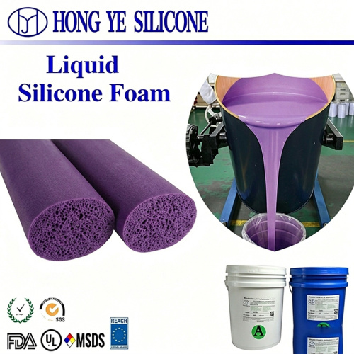 Silicone Foam with Mildew Resistance