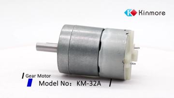 32mm gearbox with dc motor 12 volt worm gear motor