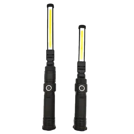 Portable 500 Lumen Rechargeable LED Folding Work Lamp with Magnetic and Slim Bar Features