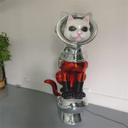 Modern Abstract Animal Universe Space Art LED Floor Lamp