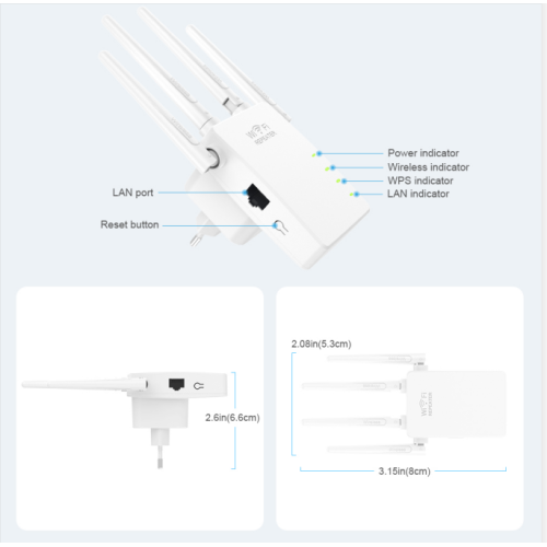 Long Range Outdoor Wifi Repeater Amplifier Wifi Extender