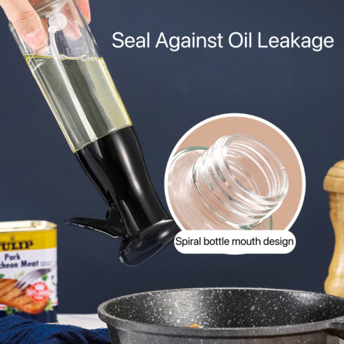 Garass de spray de azeite em declínio