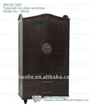 Wooden Antique wardrobe of salon furniture