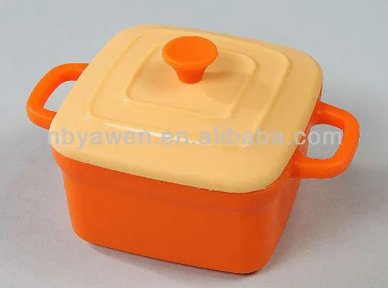 2013 silicone baking bowl with lid and handle