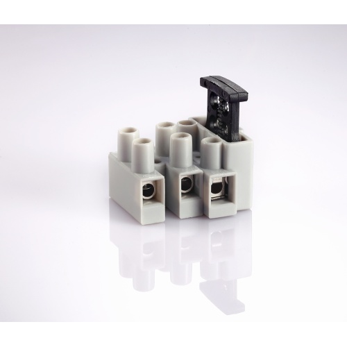 Conector terminal de fusibles de 3 polos para caja de fusibles