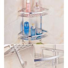 2-Tier Shelf Basket Aluminum