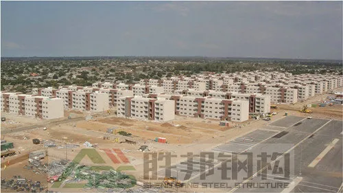 SBS Steel Structure Prefabricated Apartments Building