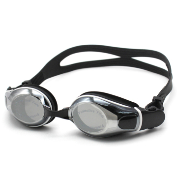 Custom OEM ODM Anti-UV Anti Fog Adult Swimming Goggles with Protective Box