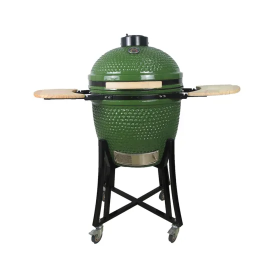 Professional 24 Inch Ceramic Bbq Trolley Grill Kamado