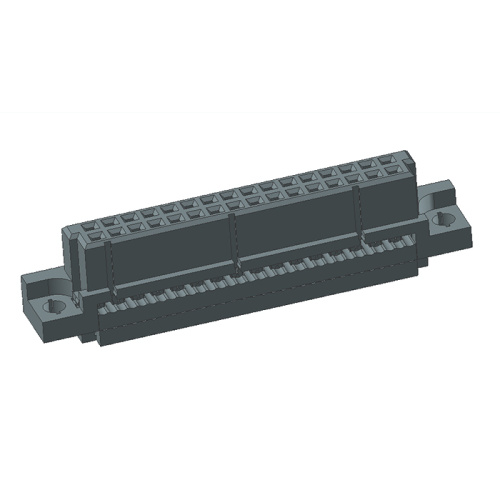 DIN41612 Vertikal Wanita 32P IDC Connectors 2Row