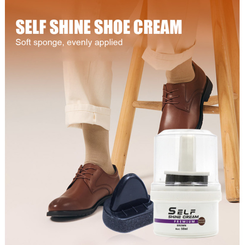 Limpador de sapatos Self Shoe Shoe Cream Shoe Polish