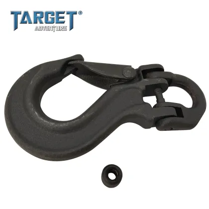 Black Matte 3/8 Universal Winch Hook for 8000-20000lb Winch