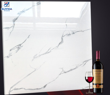 mirror finish anti-dirty living room tiles marble inkjet polished glazed porcelain vetrified floor tile