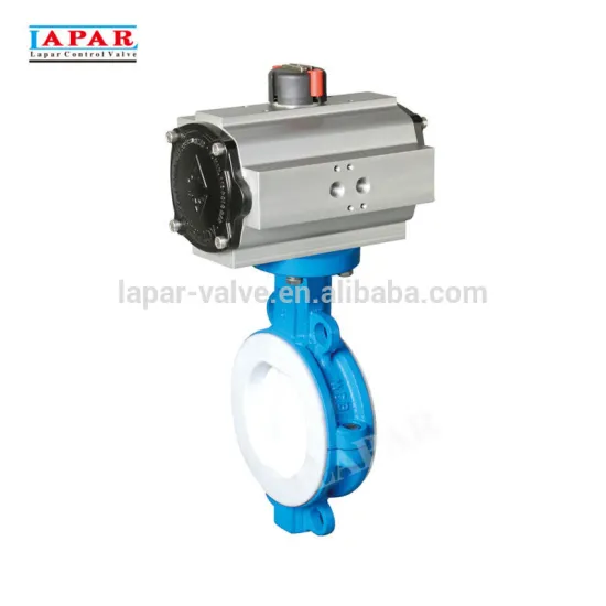 LAPAR FEP(F46) Lined Wafer Butterfly Valve
