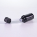 30ml Black Glass Bottle With Child-Resistant Caps