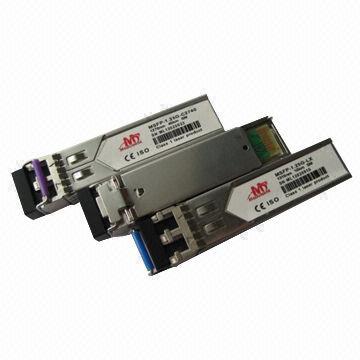CWDM 1.25Gbps Ethernet SFP with Low-power Dissipation