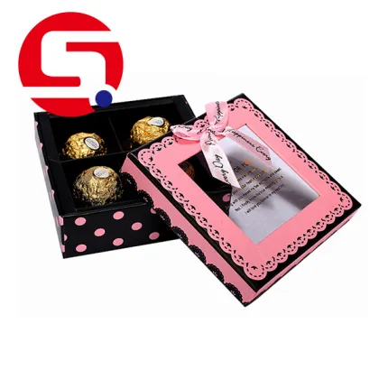 Heart Shape Food Packaging Chocolate Gift Box wholesale